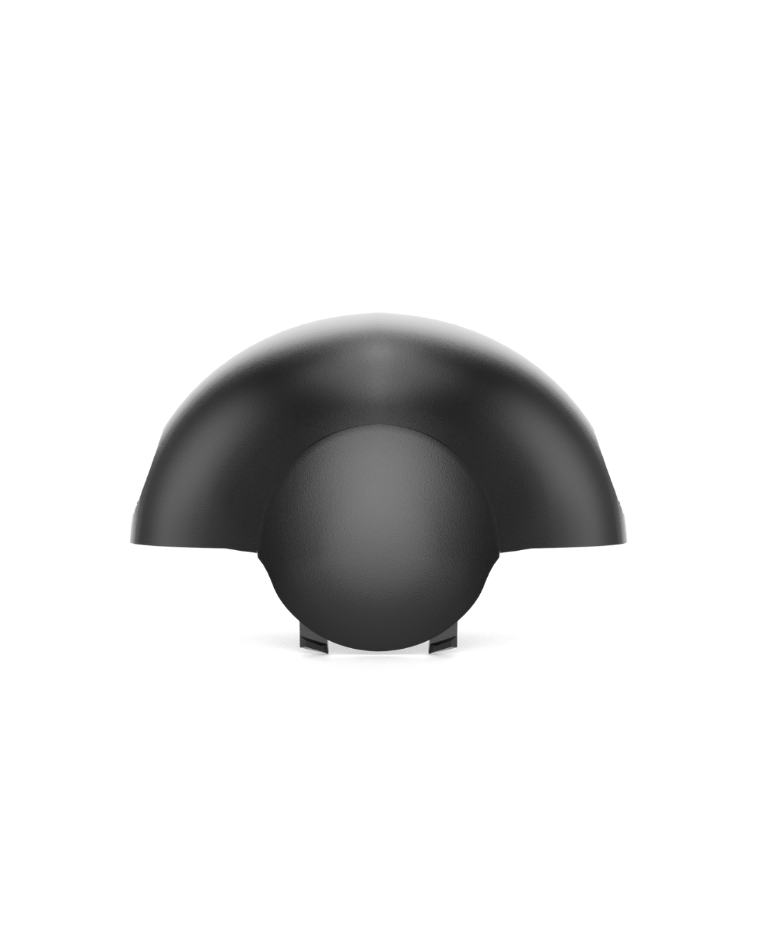 A black plastic end cap designed to cover the mounting plates on a Steadyrack Classic Range Rack.