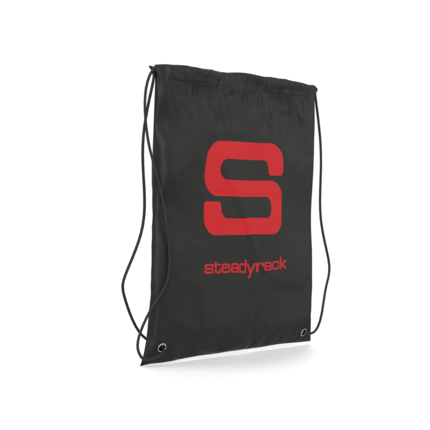 Steadyrack Black Drawstring Bag