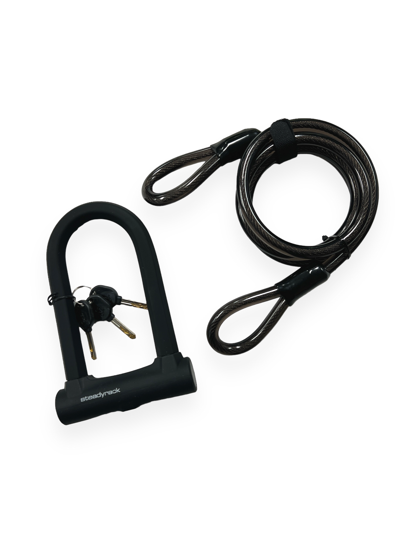 Steadyrack D Lock & Cable kit